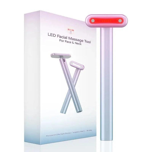 Masajeador  Facial 4 en 1 LED terapia de luz roja Crisol Mystic Secrets